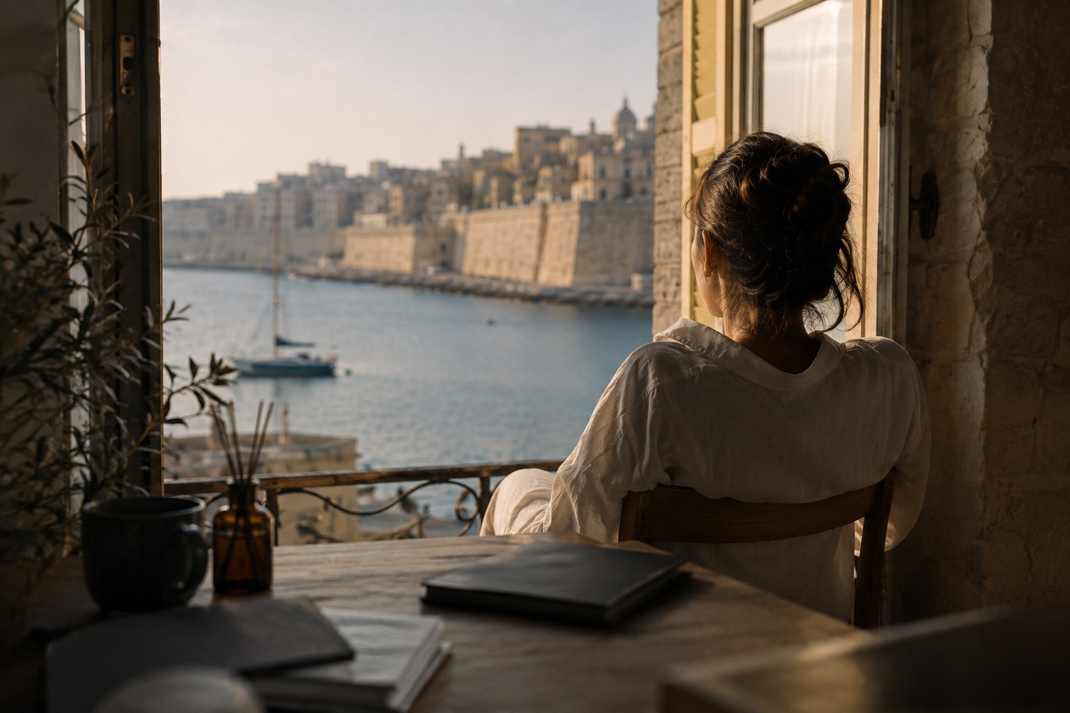 A quiet moment — give them time