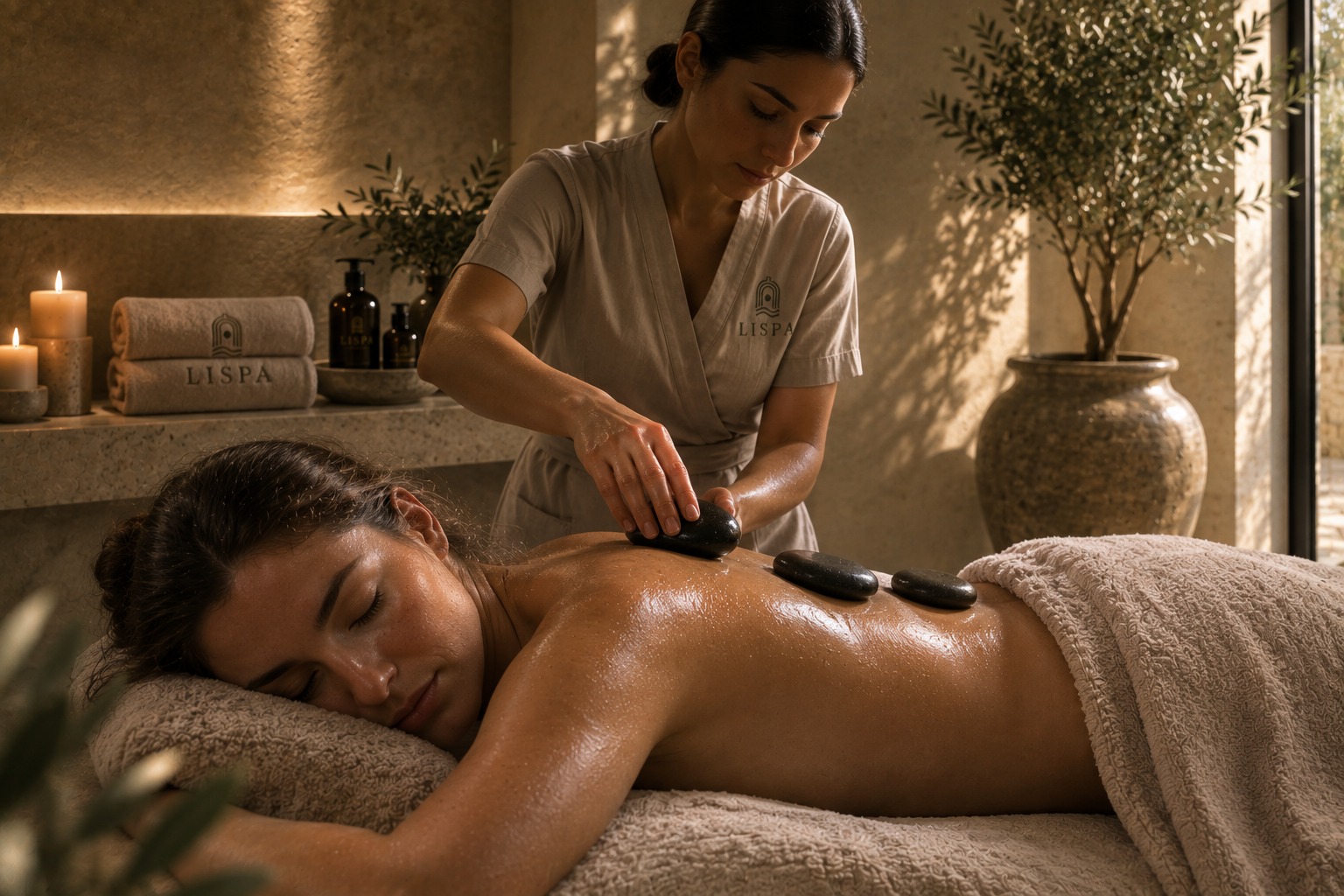 A slow flowing massage at Lispa